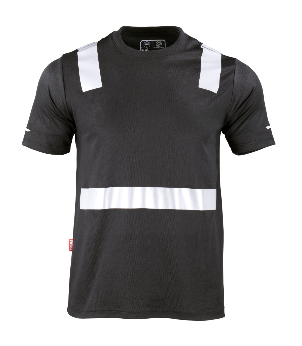 POLERA HIBRIDA CINTA REFLECTIVA MANGA CORTA - Imagen 4