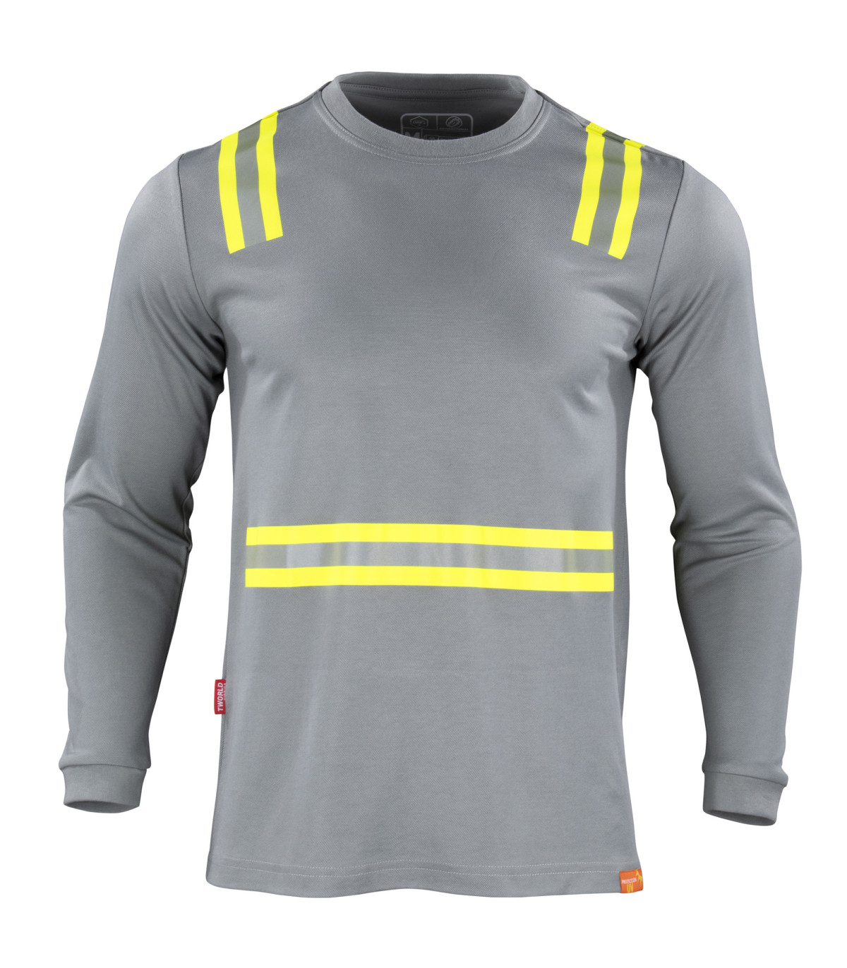 POLERA HIBRIDA DUAL HI VIS HOMBRE MANGA LARGA - Imagen 3