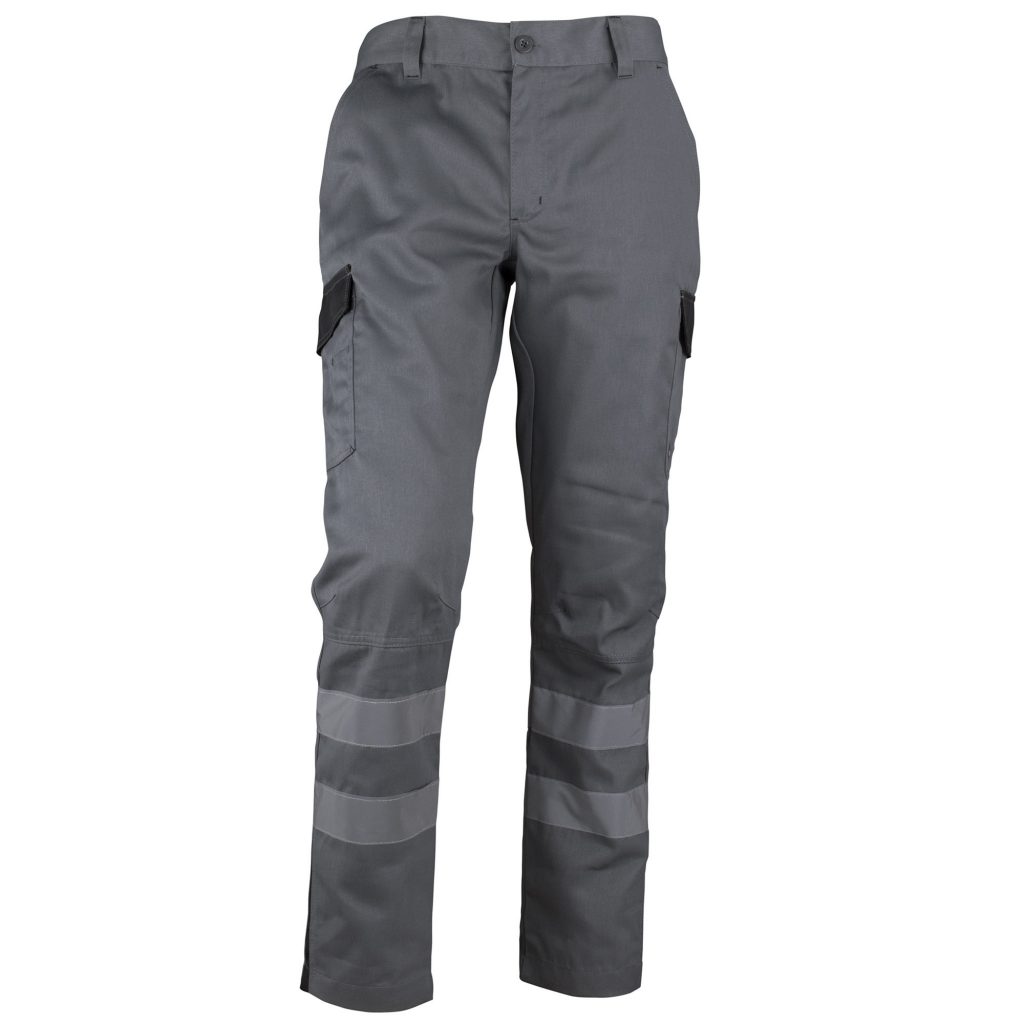 Pantalon matelassé, avec poche cargo CHICAGO - Gris foncé - - 22.99